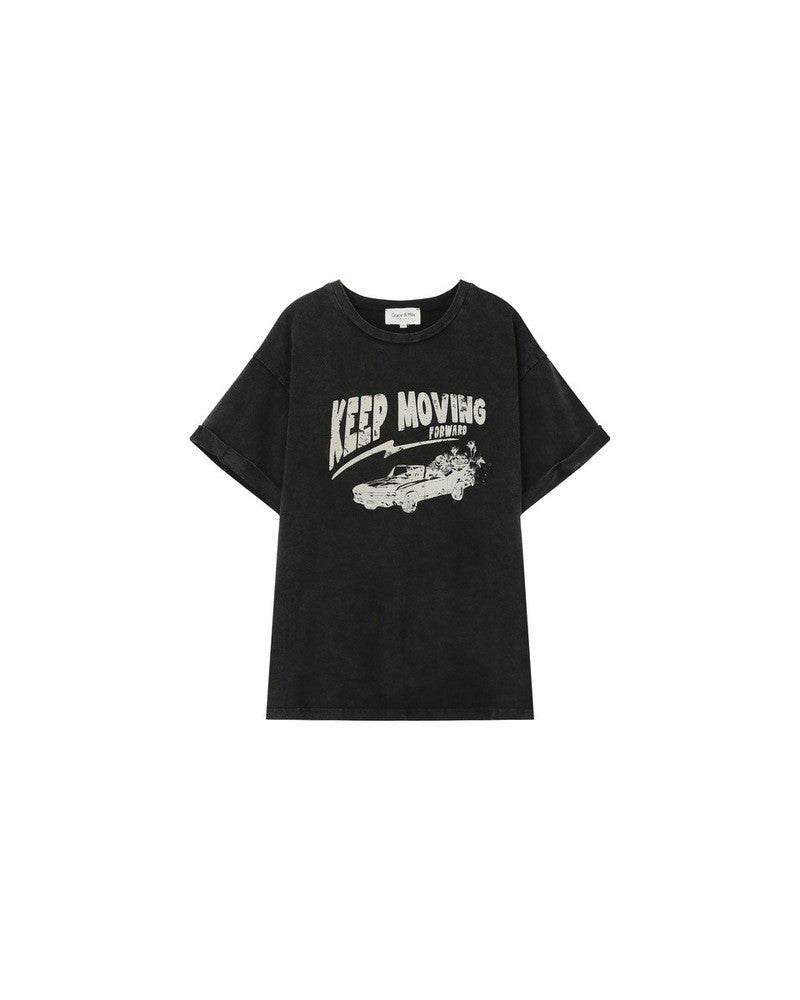 Grace & Mila Leto Vintage Look T Shirt