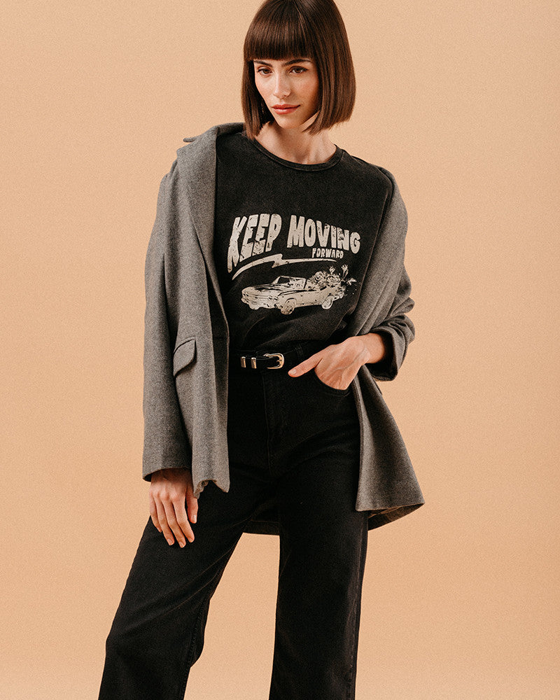 Grace & Mila Leto Vintage Look T Shirt