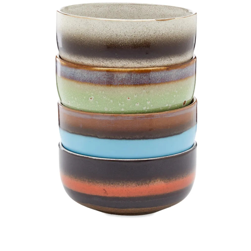 Hk living - 70s ceramics dessert bowls- set of 4