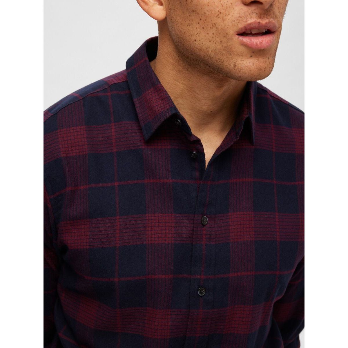 Selected Homme - Flannel Shirt - Royale/ Checks