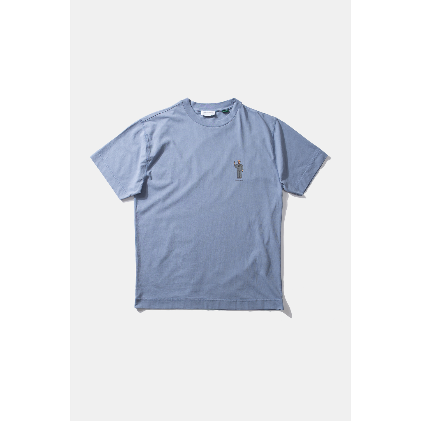 Edmmond Studios - STOCK MARKET PLAIN STEEL T-SHIRT