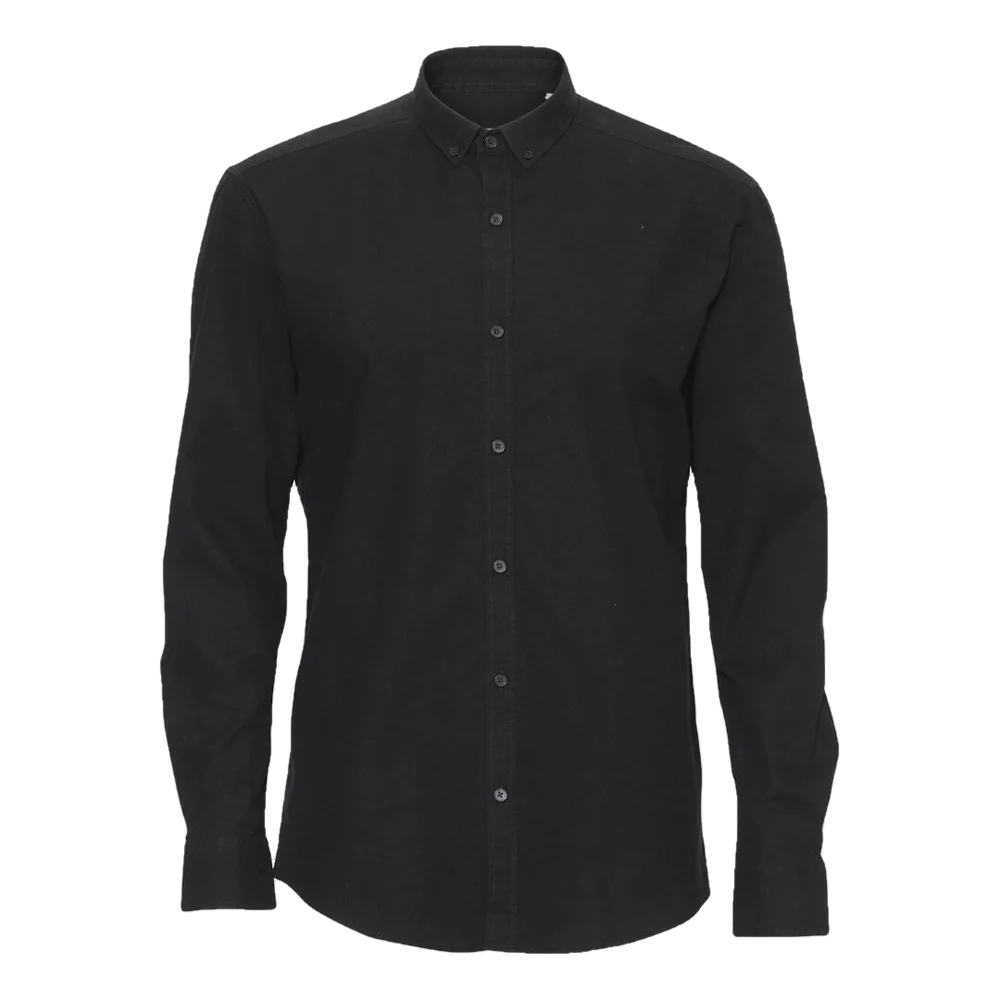 Dansk Bomuldskompagni- Oxford Lycra shirt- Black