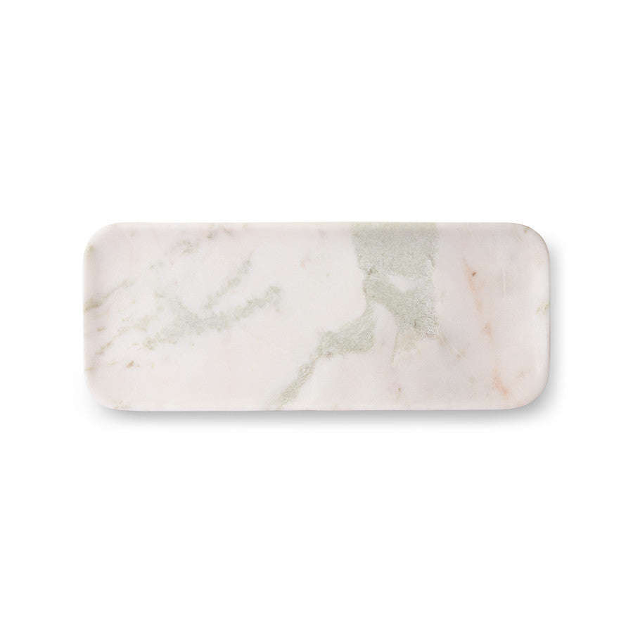Hk living white marble Tray