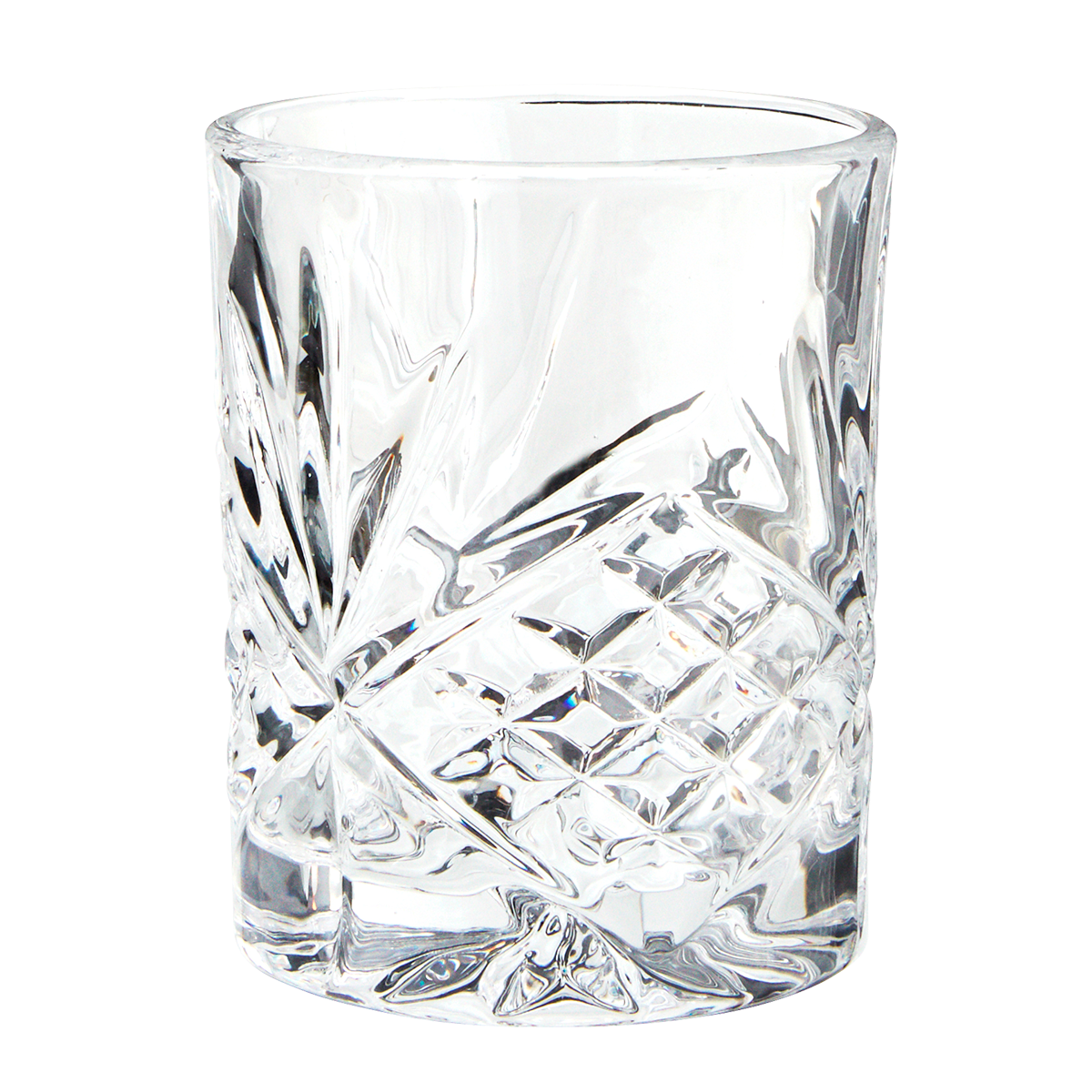 Tumbler Glass with Cuttings